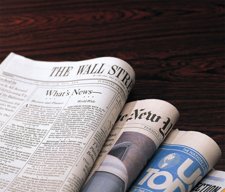 報紙印刷 DM 新聞紙 銅版紙 彩色 ?？髨罂?企業報印刷設計